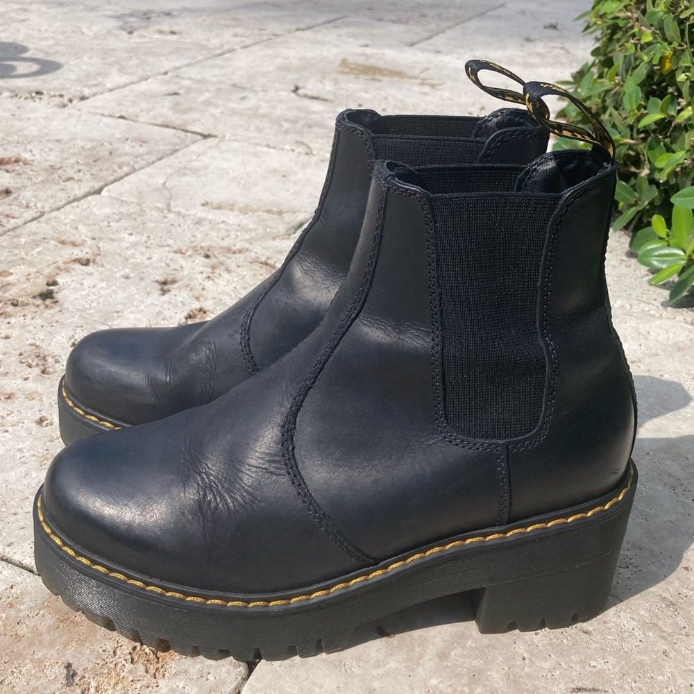 Dr. Martens Rometty Chelsea platform slip on boot